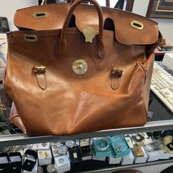 Ralph Lauren Large leather Dakota Cooper Bag