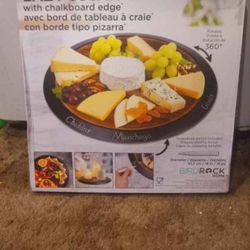 Lazy Susan Acacia Wood-Brand New In Box 