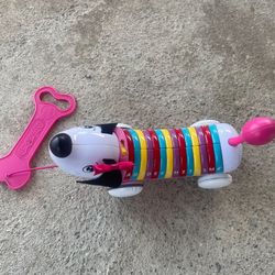 Leapfrog Pull toy alphabet Dog musical learning