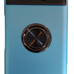 Google Pixel 7 Pro Slim Fit Case with Ring Holder Kickstand JAME Sierra Blue  