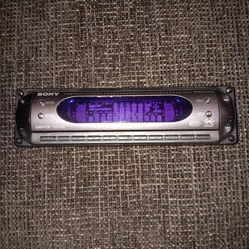 SONY CDX DRIVE-S HX Car CD Radio and MP3 Player