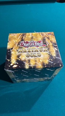 Yugioh Maximum Gold Display Box