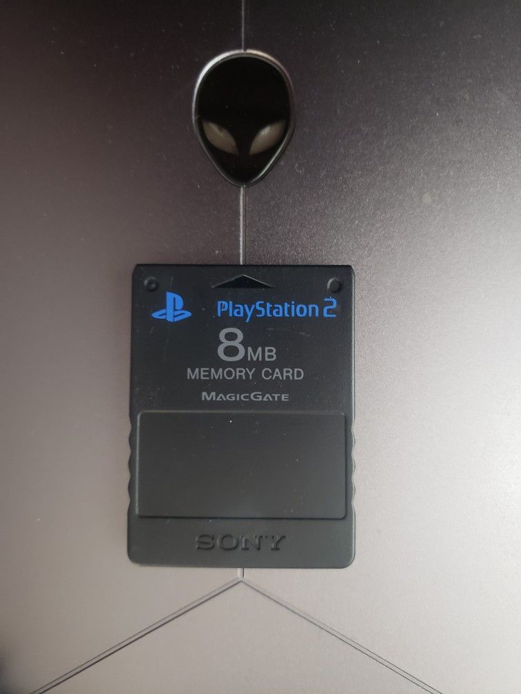 PS2 Playstation 2 OFFICIAL Memory Card MagicGate