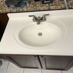 Brown Bathroom Vanity 