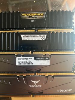 T-Force vulcan DDR4 32gb ram