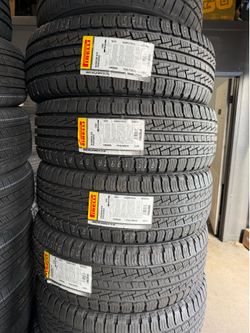 Set 245/50/20 Pirelli New Installed And Balanced