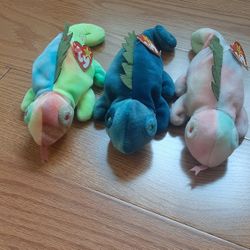 Beanie Babies Iggy Variations