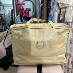 Vintage Coach Travel Bag