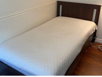 Single bed included mattresses