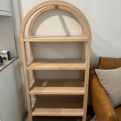 Brand New 4-Shelf Bookcase – Assembled