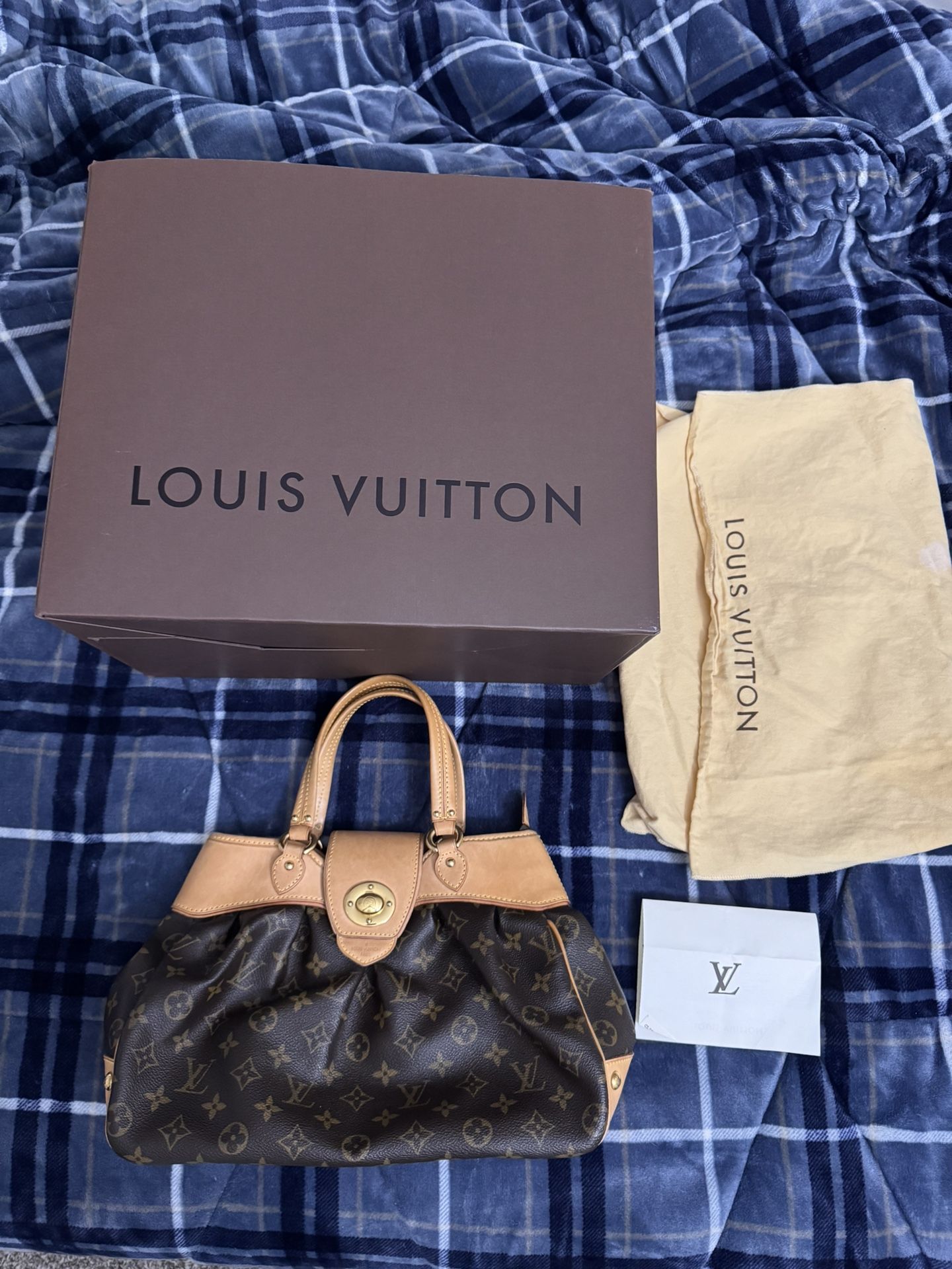 Louis Vuitton Brown Boetie Monogram Bag