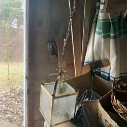 Vintage Square/ Rectangular Hanging Light