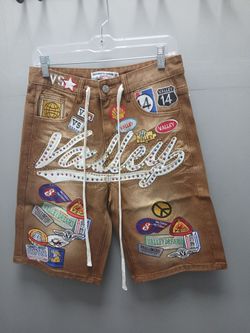 Vale Forever Sports Division Denim Shorts