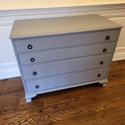 Grey Dresser - Solid Wood