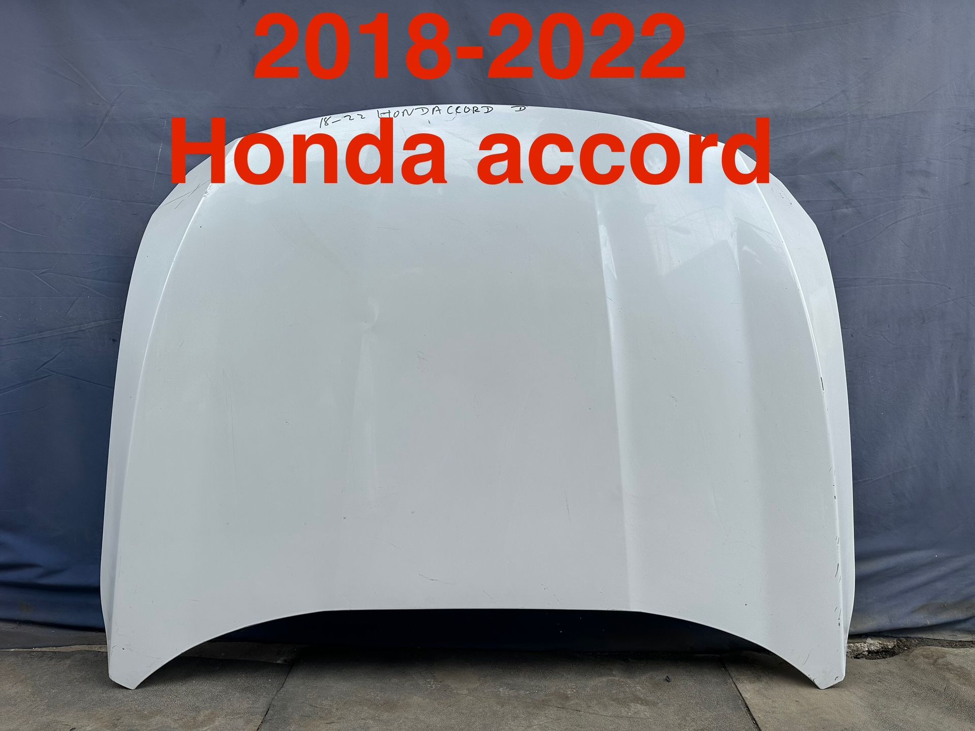 2018-2022 Honda Accord Hood Oem