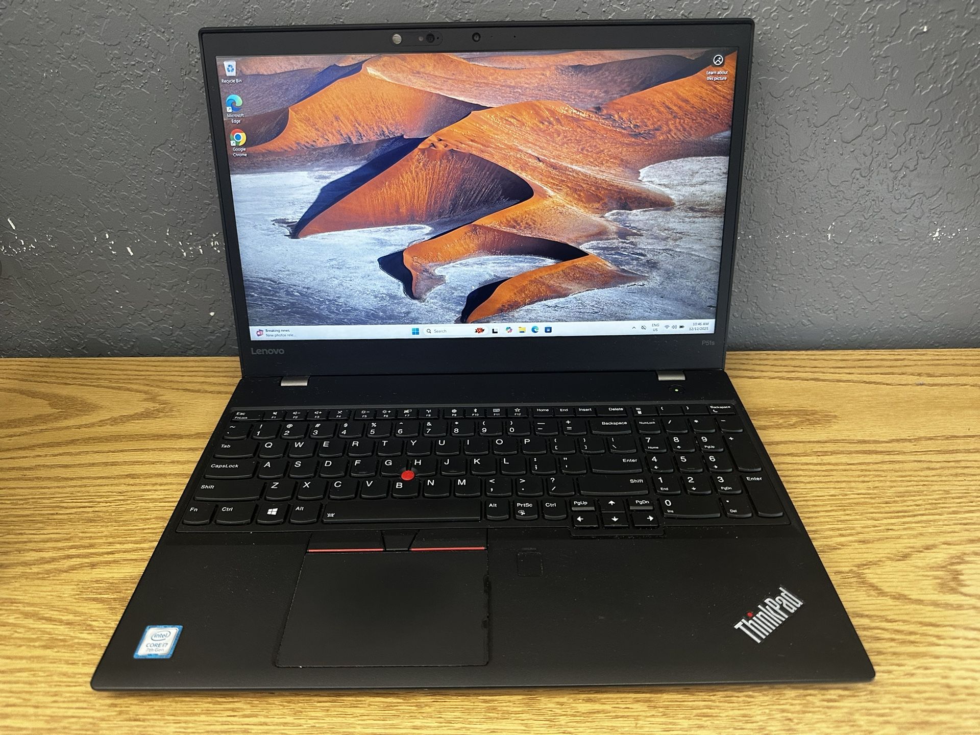 Lenovo Thinkpad P51s, core i7-7th gen