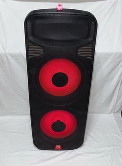 Nutek Dual 15 inch Rechargeable Bluetooth Speaker - Model: TS-70215BL
