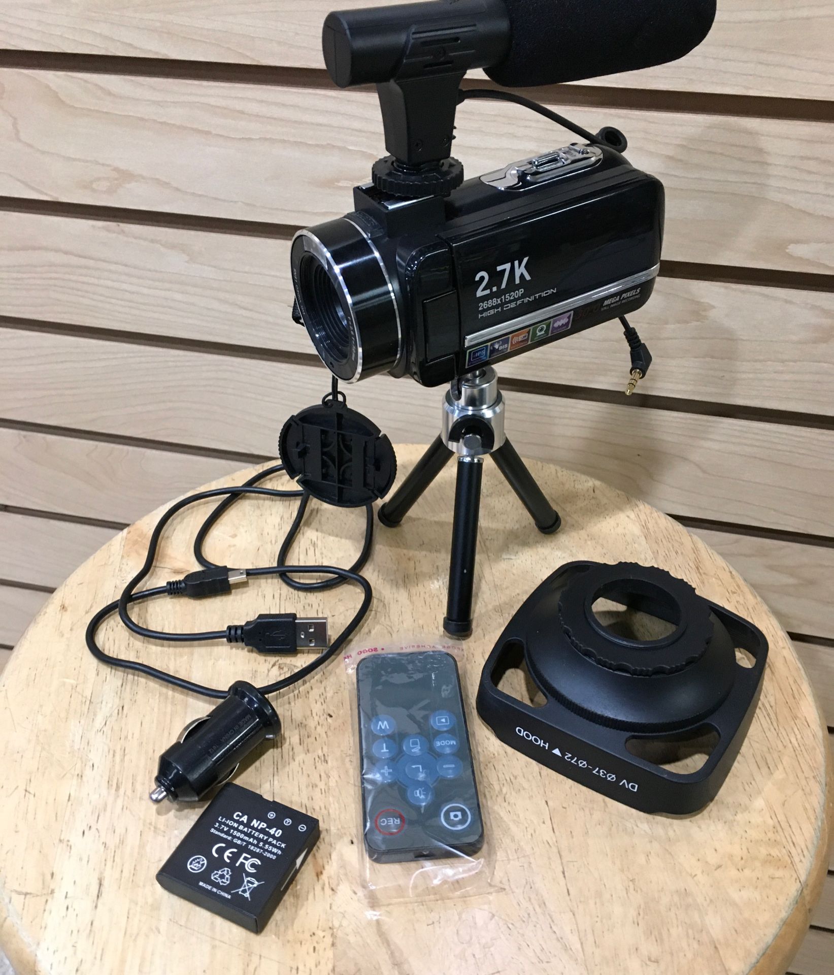 Digital life 2.7k camcorder HD