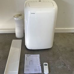 AIR CONDITIONER PORTABLE TOSHIBA NEW IN BOX,6000 BTU FOR ROOM 350 SQ FT,3IN1 COMES WITH ALL ACCESSORIES FIR ANY QUESTION TEXT ME PLEASE