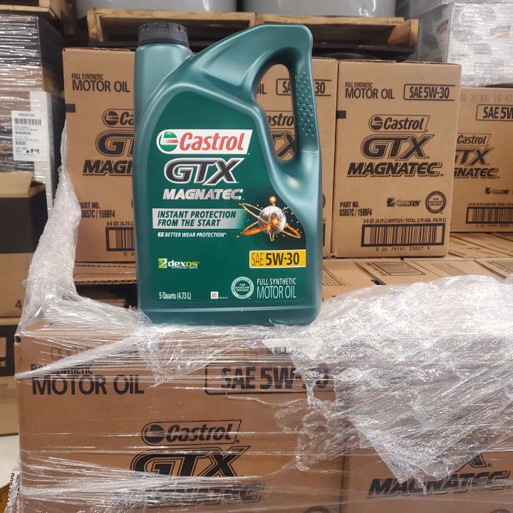 Special Price Castrol Motor Oil 5w30 Full Synthetic Dexos Case 3GAL 5QT High Quality Available 
