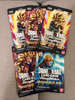 Dragon Ball Super Card Game FB11 Booster Packs x5