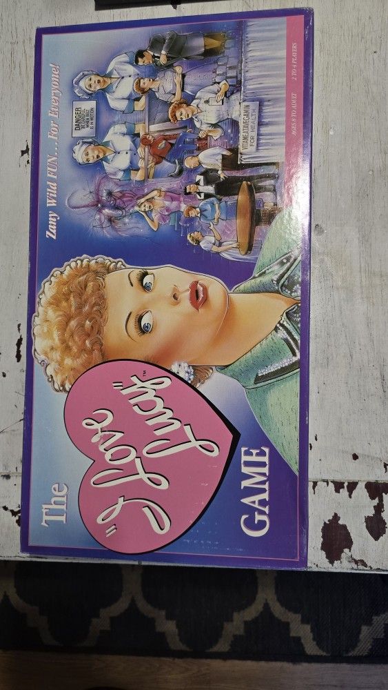 I Love Lucy Board Game 