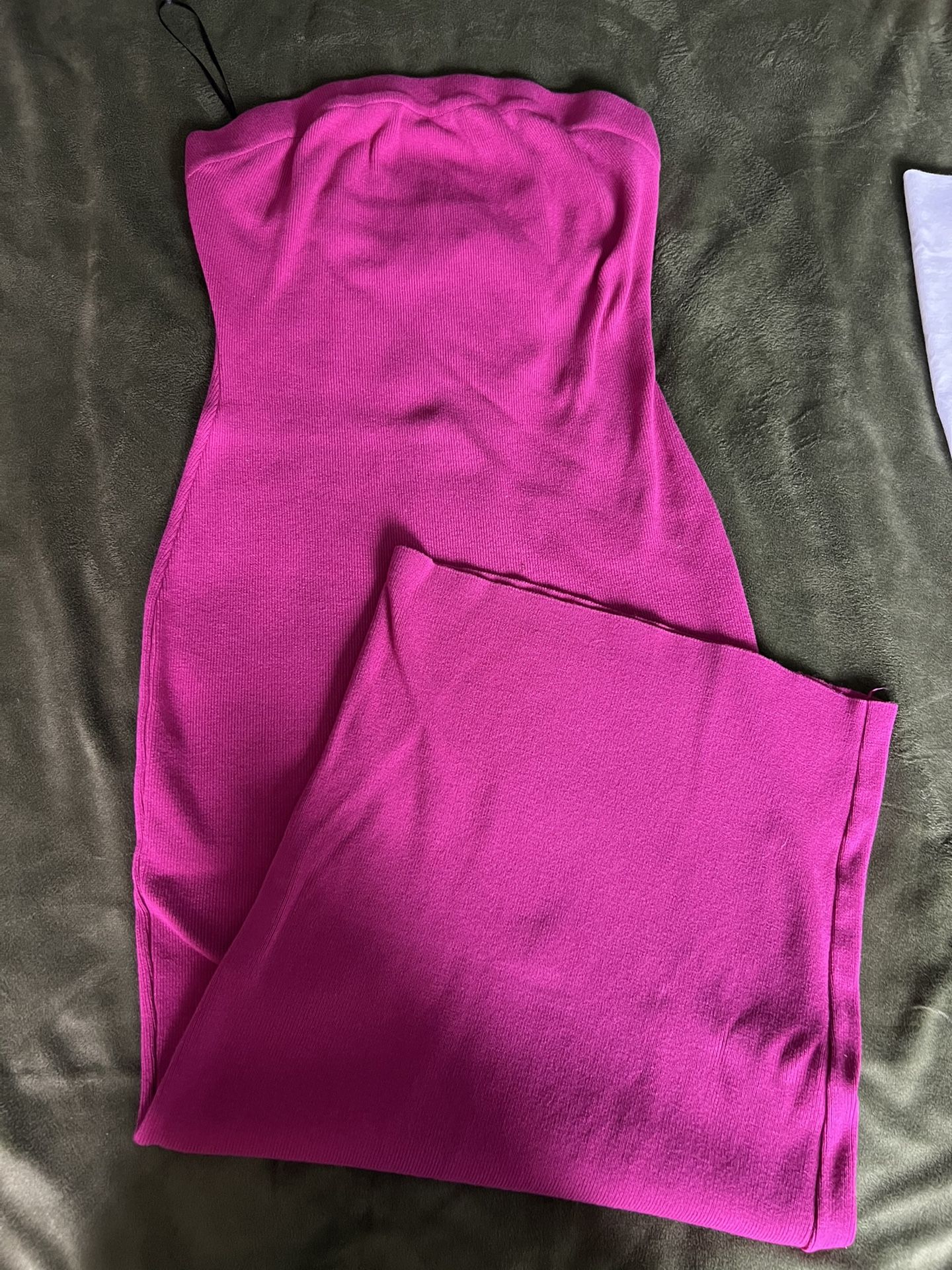 Pink Fuchsia Tube Dress