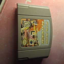 Star Wars Racer Episode I  N64 Game 