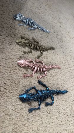 3D Printed Articulated Dragon Fidgets
