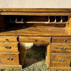 Vintage writing roller desk 