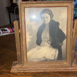 Antique Picture Frame From A Smoke Free Home