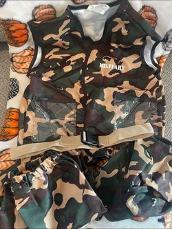 Boys Small 7/8 Military Costume