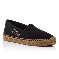 Saint Laurent Women's Signature Espadrille Flats