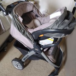 Baby Stroller+Car Seat