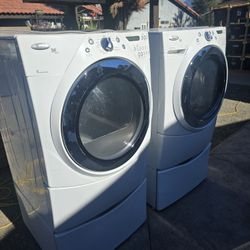 Whirlpool Duet Steam Washer and Driyer
