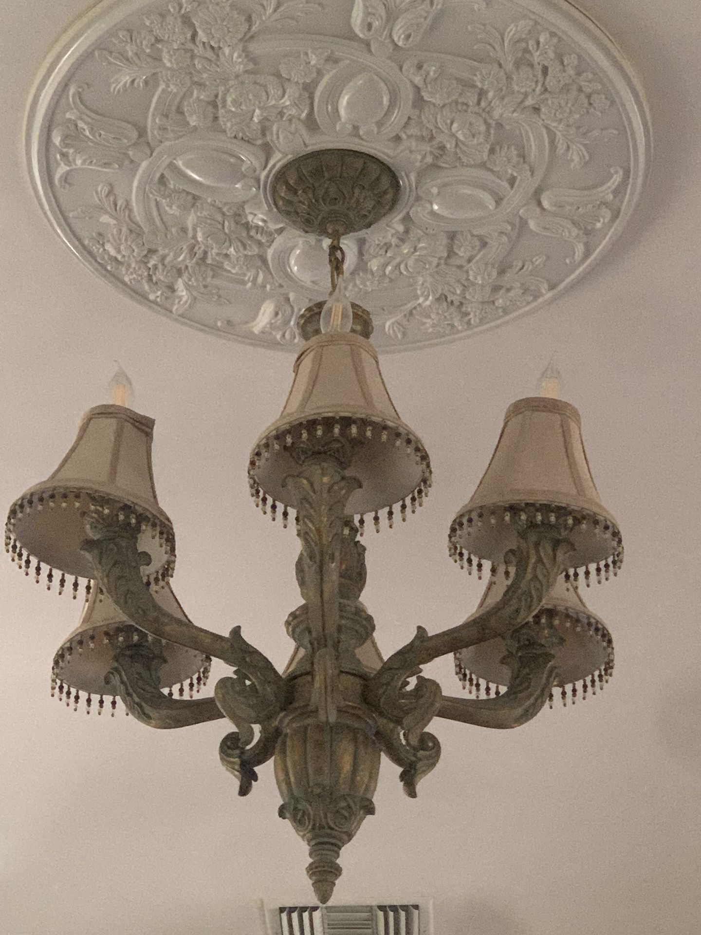 Antique CHANDELIER - Heavy