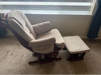 Shermag Glider and Ottoman