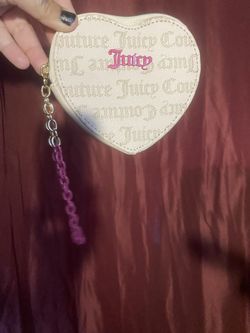 Juicy Couture Pink Heart Shape Bag