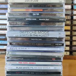 CDs – Rock, Metal, Alternative, Punk, Pop, Indie, Blues, R&B, Soul, Rap 