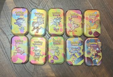 151 pokemon full 10 tin set sealed
