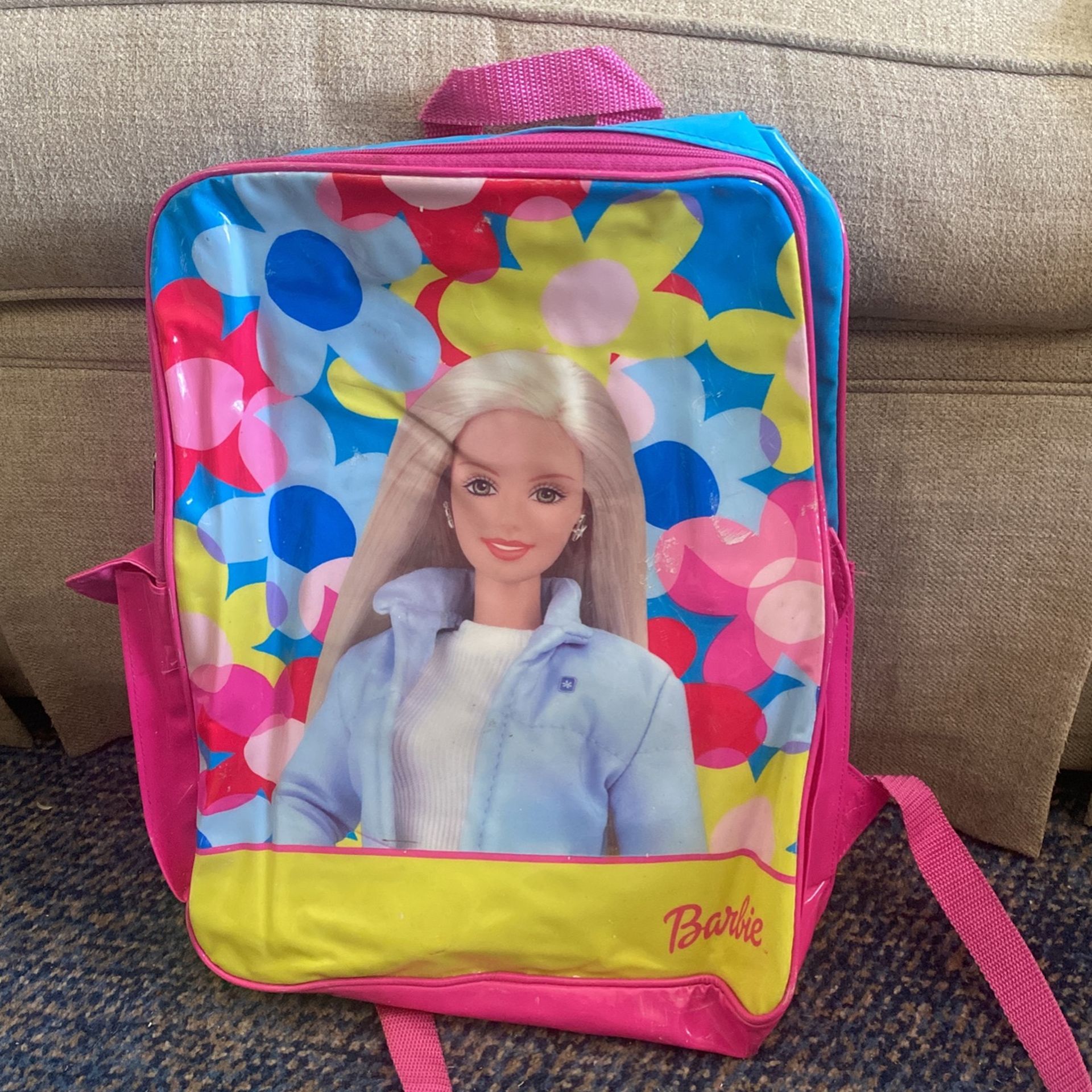 Vintage Barbie Backpack/Book Bag
