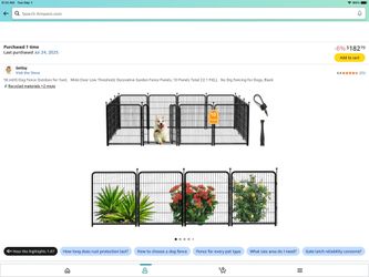 Dog fence like new!