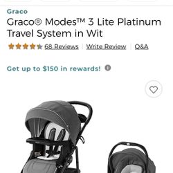 Graco Modes 3 Lite Platinum Travel System
