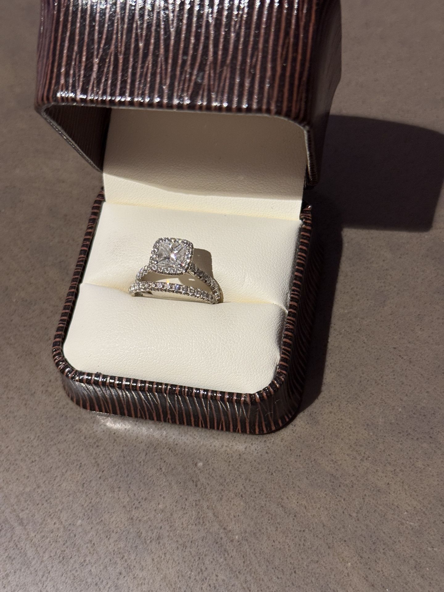 Engagement And Wedding Ring