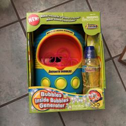 Bubble best sale generator toy