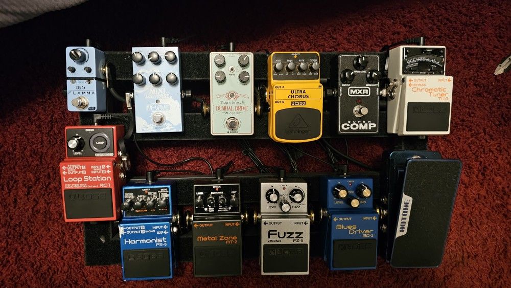 Guitar Pedal Board Frame