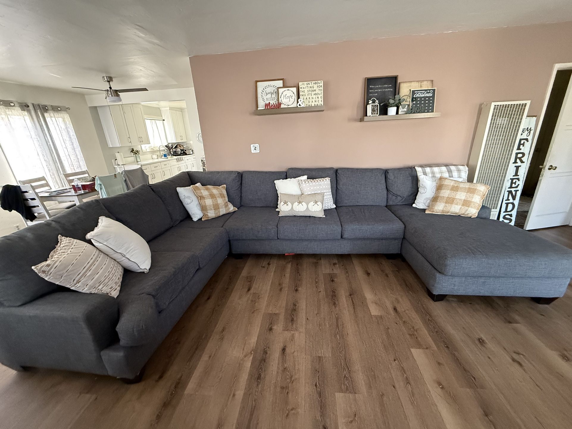 Gray Sectional Couch