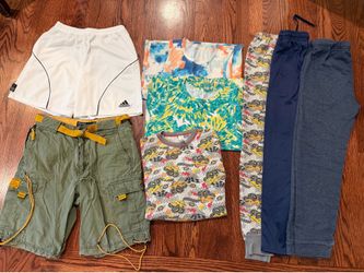 Boys Size 10/12 Spring / Summer Clothing Lot