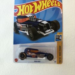 Hot Wheels Mod Rod Treasure Hunt Blue Orange Hw 55 Race Team New