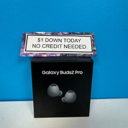 Samsung Galaxy Buds 2 Pro Wireless Headphones - PAY $1 TODAY TO TAKE IT HOME AND PAY THE REST LATER